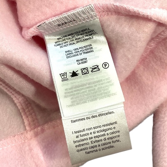 Columbia Limited Edition Susan Kommen Pink Ribbon Soft Zip Fleece Jacket, Small - Picture 7 of 10